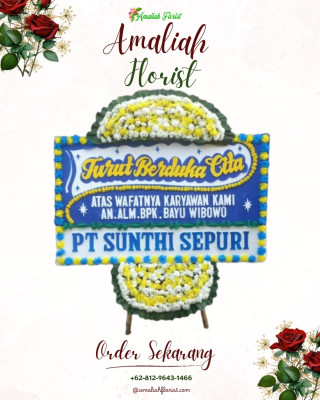 Papan Bunga Duka di Matali