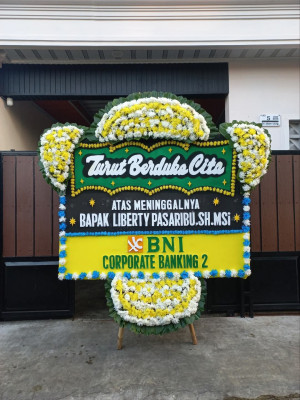 Papan Bunga Duka di Matali