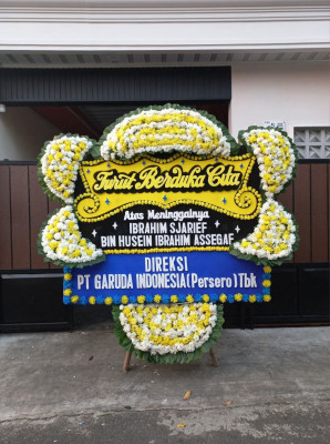 Papan Bunga Duka di Matali
