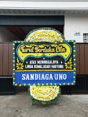 Papan Bunga Duka di Matali