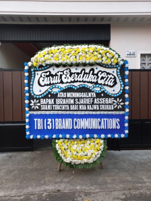 Papan Bunga Duka di Matali